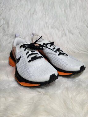 Nike ZoomX Invincible Zoom 3 Orange White Black Women 9.5 NWOB